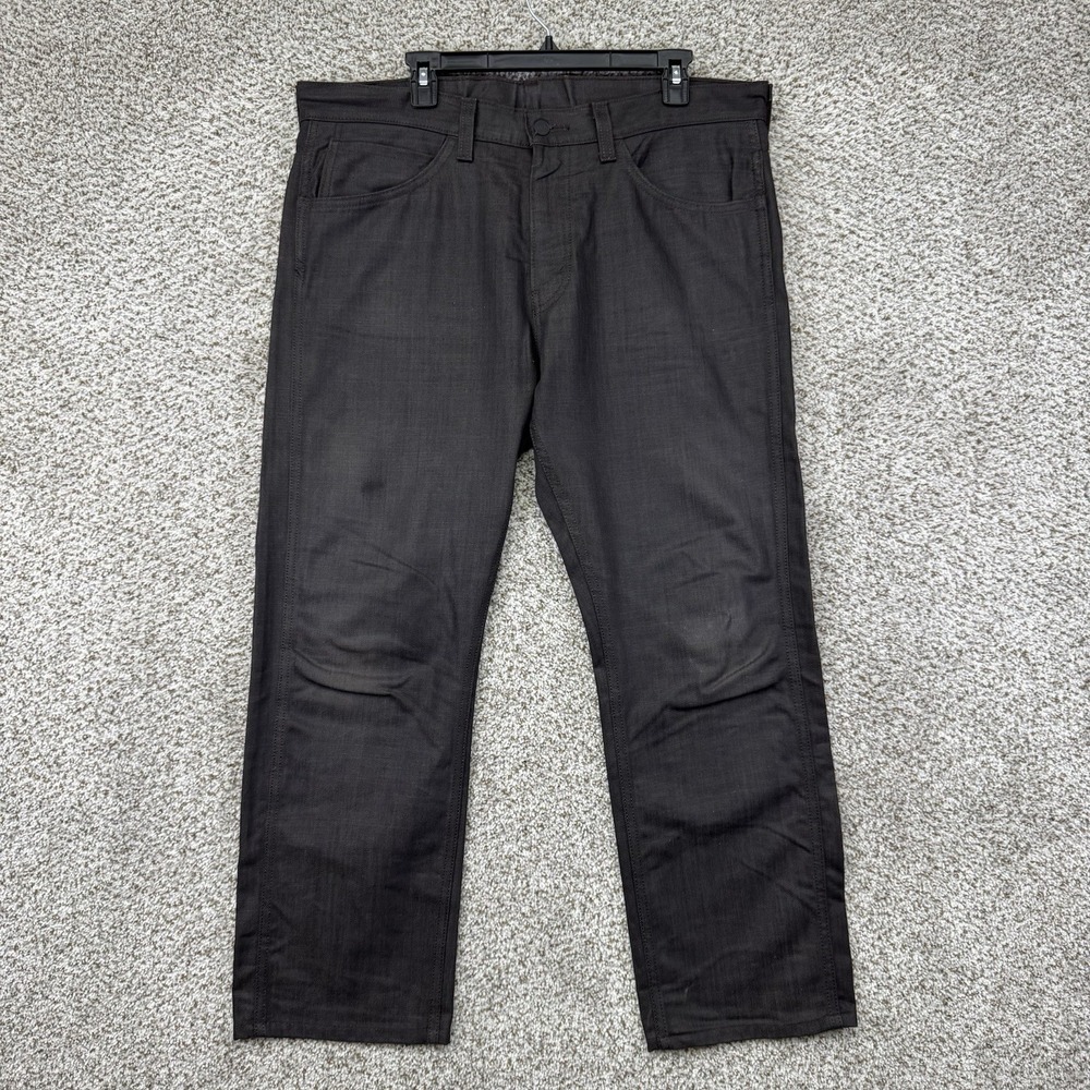 Levi's 513 Jeans Men's Size 36x29 Brown Slim Straight Brown Demin‎ Western Work